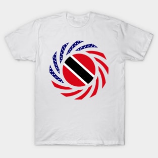 Trinidadian American Multinational Patriot Flag T-Shirt